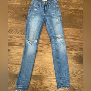 Madewell Women’s Size 24 High Rise Skinny Jeans